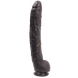 Фалоімітатор Doc Johnson Dick Rambone Cock Black, діаметр 6 см, довжина 42 см, ПВХ фото 1