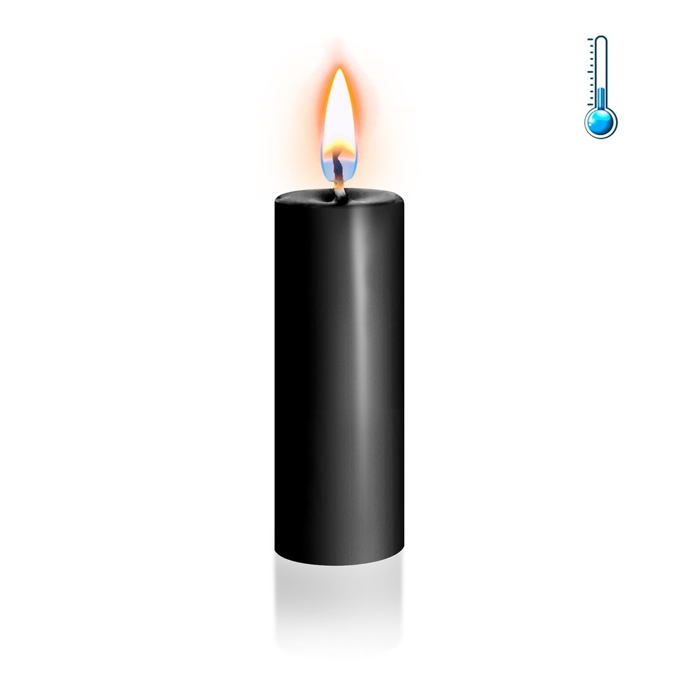 Чорна свічка воскова Art of Sex низькотемпературна S 10 см фото
