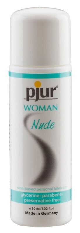 Змазка на водній основі pjur Woman Nude 30 мл без консервантів, парабенів, гліцерину фото