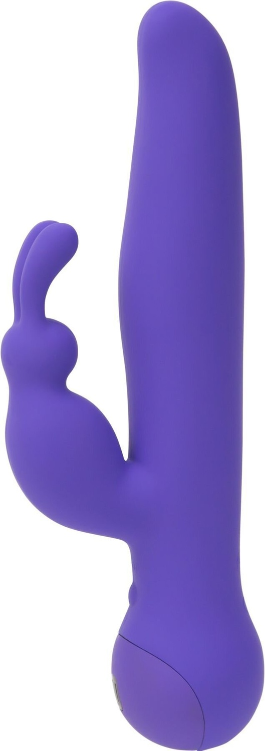 Вибратор-кролик с сенсорным управлением и ротацией Touch by SWAN - Duo Purple, глубокая вибрация фото