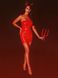 Платье лакированное красное “Соблазнительница Марго” M, молния на всю длину сзади фото 3
