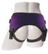 Трусы для страпона Sportsheets - Lush Strap On Purple, широкий бархатистый пояс, очень комфортные фото 2