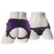 Труси для страпона Sportsheets — Lush Strap On Purple, широкий оксамитовий пояс, дуже комфортні фото 3