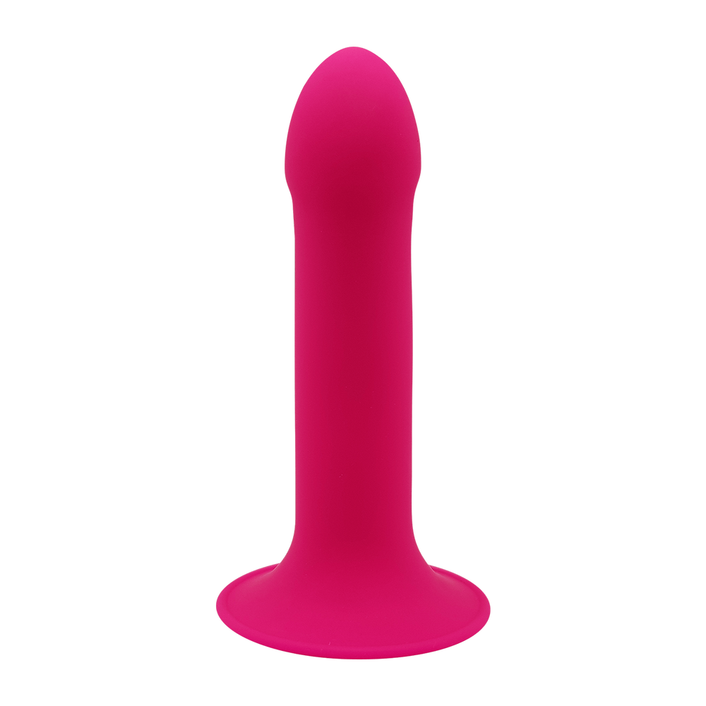 Ділдо з присоскою Adrien Lastic Hitsens 2 Pink, відмінно для страпона, макс діаметр 4 см, довжина 16,7 см фото