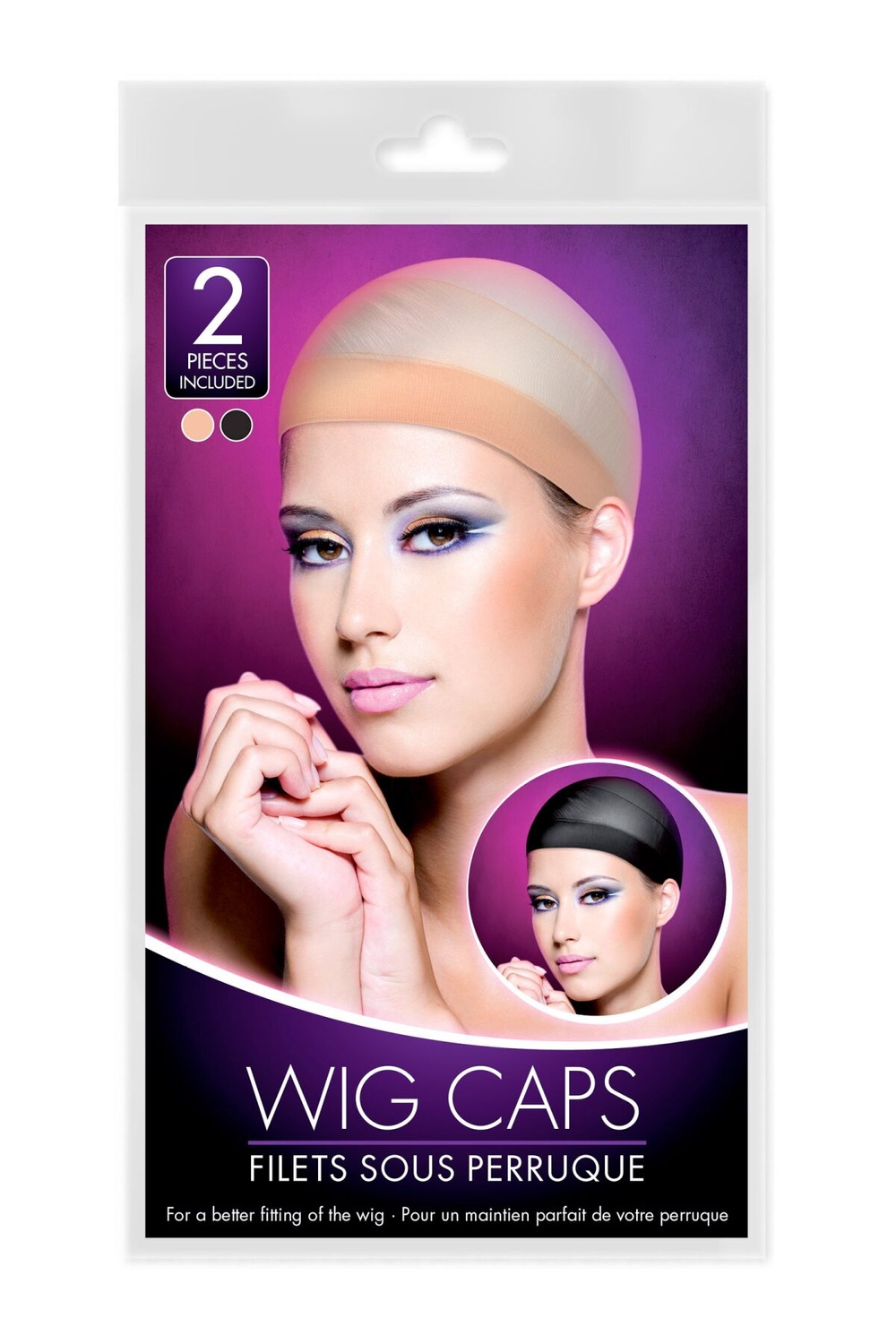 Комплект сіток під перуку World Wigs WIG CAPS 2 FILETS SOUS (2 шт) фото