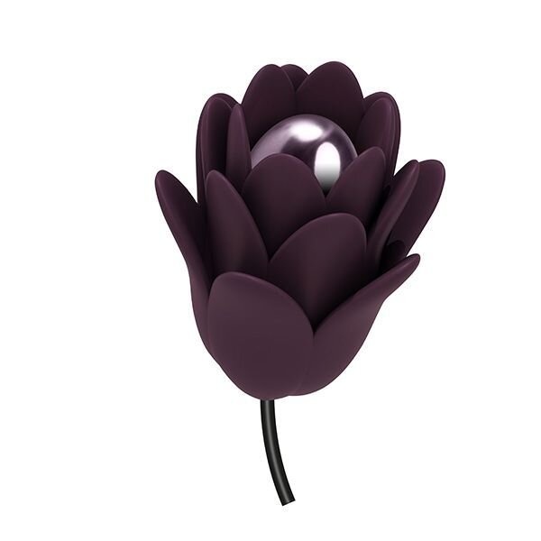 Ніжний вібростимулятор квітка Rocks Off — Zinnia, ніжні пелюстки, пульт ДУ, 10 режимів роботи фото