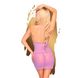 Мини-платье с кружевным лифом и стрингами Penthouse - Bedtime Story Purple L/XL фото 2