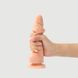 Реалістичний фалоімітатор Strap-On-Me Sliding Skin Realistic Dildo Vanille - XL, ефект рухомої шкіри фото 1