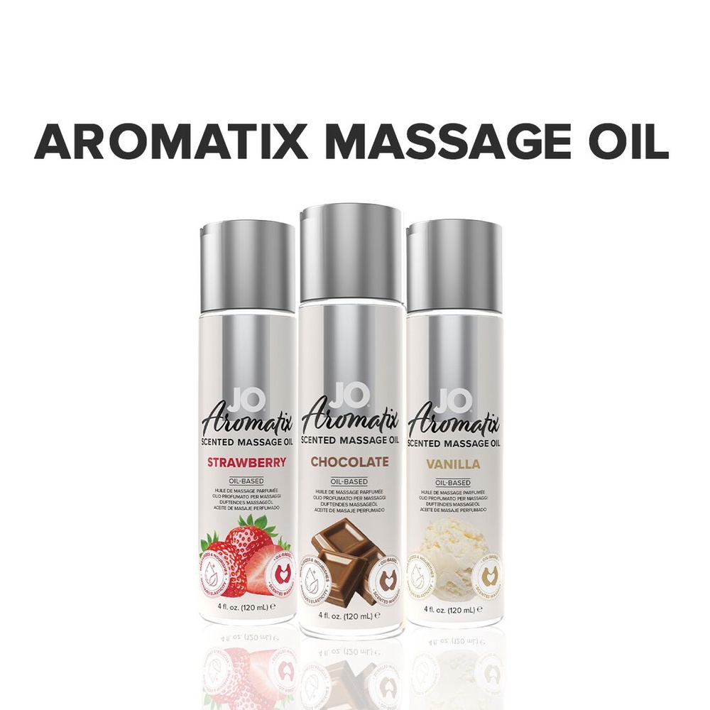 Натуральное массажное масло System JO Aromatix — Massage Oil — Chocolate 120 мл фото
