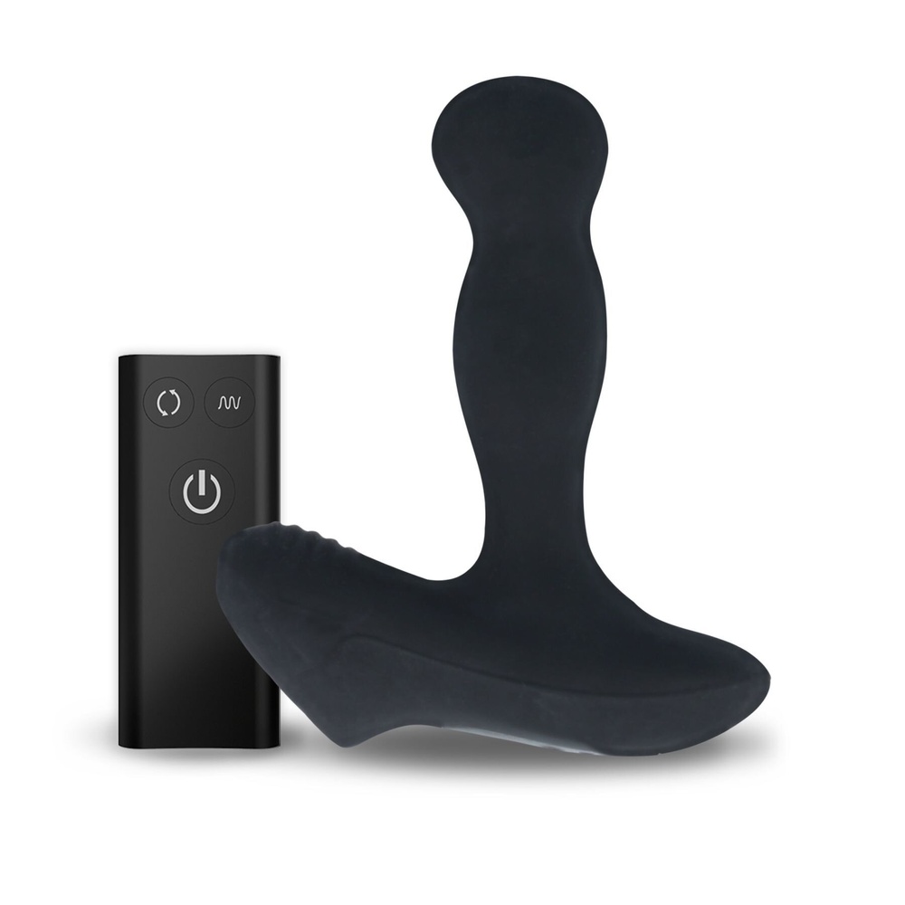 Масажер простати Nexus Revo Slim з голівкою, що обертається і пультом дистанційного керування, макс діаметр 3,1 см фото