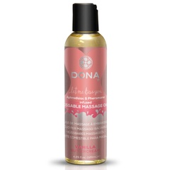 Масажне масло DONA Kissable Massage Oil Vanilla Buttercream (110 мл) фото