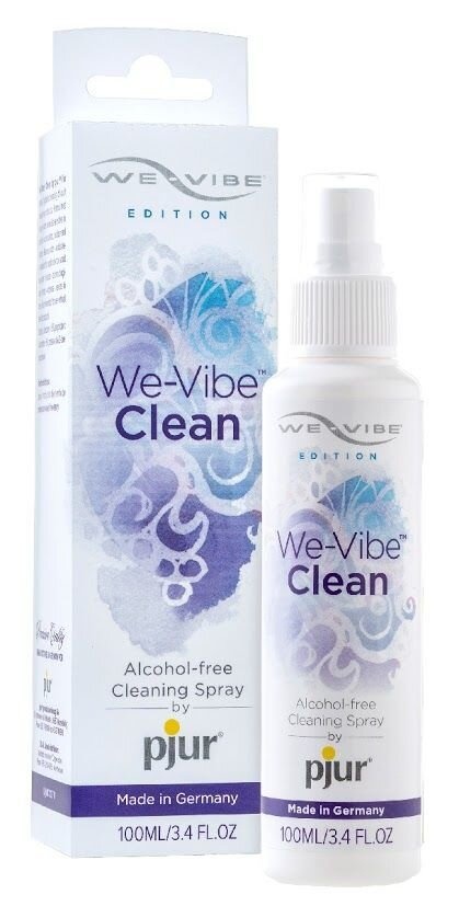 Антибактеріальний спрей pjur We-Vibe Clean 100 мл без спирту і ароматизаторів фото
