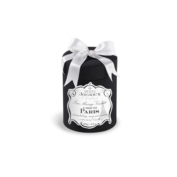 Масажна свічка Petits Joujoux — Paris — Vanilla and Sandalwood (190 г) розкішна упаковка фото