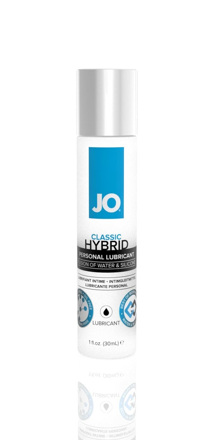 Густая смазка водно-силиконовая System JO Classic Hybrid (30 мл) без парабенов, глицерина и масел фото