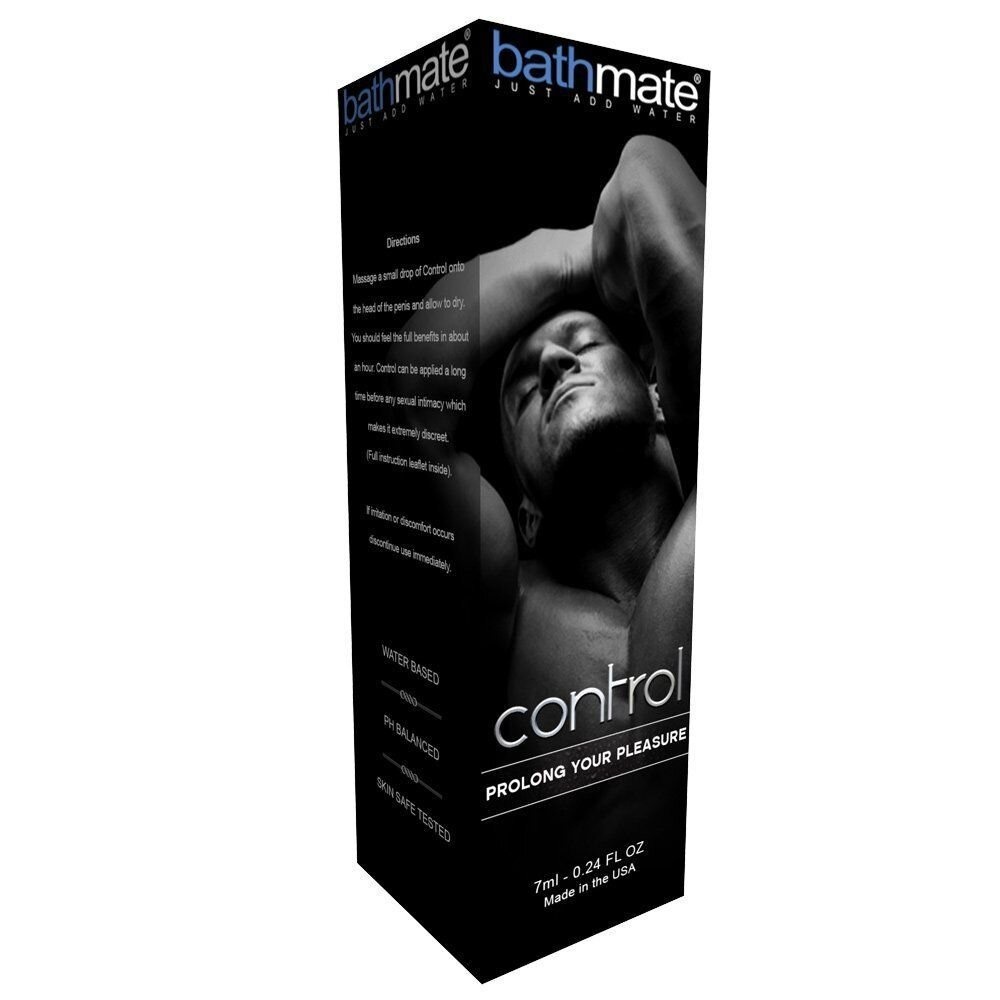 Концентрований пролонгатор для чоловіків Bathmate Control (7 мл), натуральні інгредієнти фото