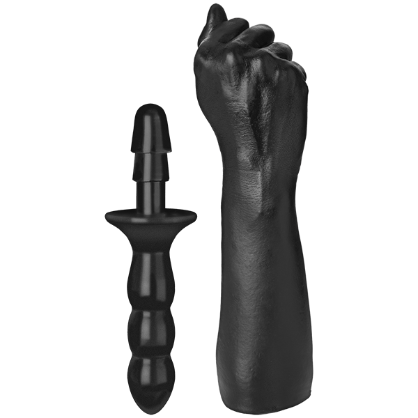Кулак для фістінга Doc Johnson Titanmen The Fist with Vac-U-Lock Compatible Handle, діаметр 7,6 см фото