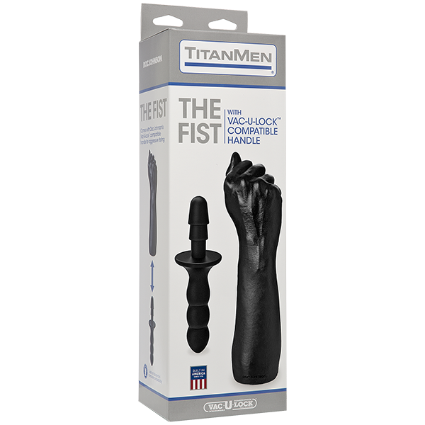 Кулак для фистинга Doc Johnson Titanmen The Fist with Vac-U-Lock Compatible Handle, диаметр 7,6см фото