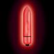Вібропуля Rocks Off Neon — Quasar, світиться в темряві, 7 режимів роботи, на батарейці фото 2