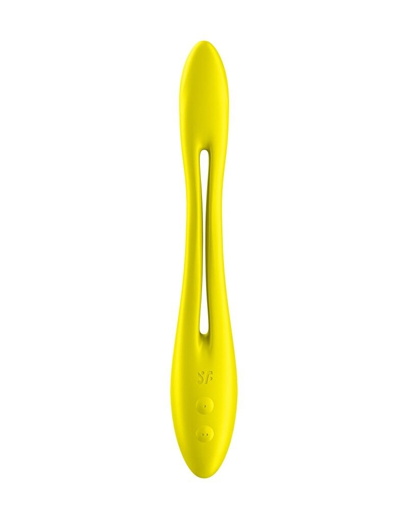 Універсальний гнучкий вібратор для пар Satisfyer Elastic Game Yellow фото