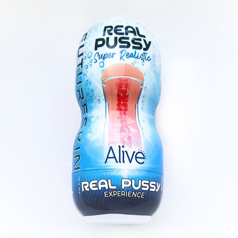Недорогий мастурбатор-вагіна Alive Super Realistic Vagina фото