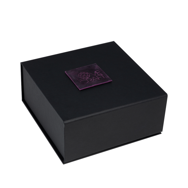 Премиум поножи LOVECRAFT фиолетовые, натуральная кожа, в подарочной упаковке фото