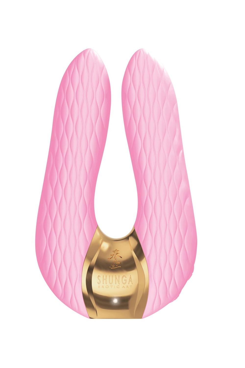 Вибратор для клитора Shunga Aiko Light Pink, гибкие кончики фото