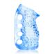 Мастурбатор Fleshlight Fleshskins Grip Blue Ice, надійна фіксація на руці, відмінно для пар і мінету фото 1