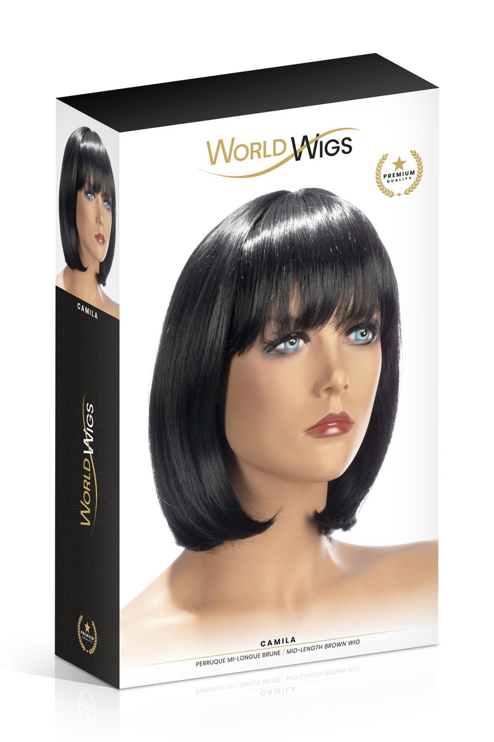 Перука World Wigs CAMILA MID-LENGTH BROWN фото