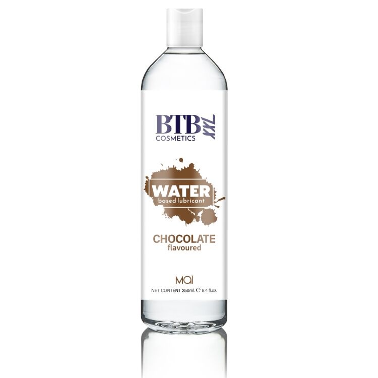 Змазка на водній основі BTB FLAVORED CHOCOLAT з ароматом шоколаду (250 мл) фото