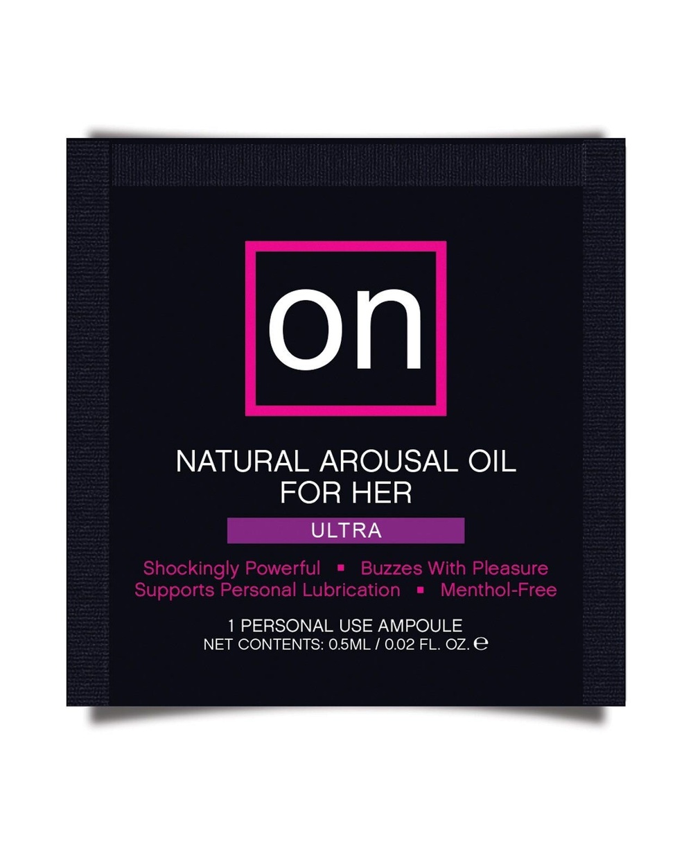 Пробник возбуждающего масла Sensuva - ON Arousal Oil for Her Ultra (0,5 мл) фото