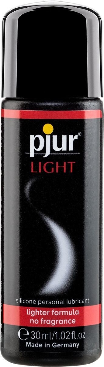 Силіконова змазка pjur Light 30 мл сама рідка, 2-в-1 для сексу і масажу фото