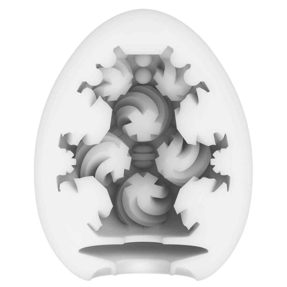 Мастурбатор-яйцо Tenga Egg Curl с рельефом из шишечек фото