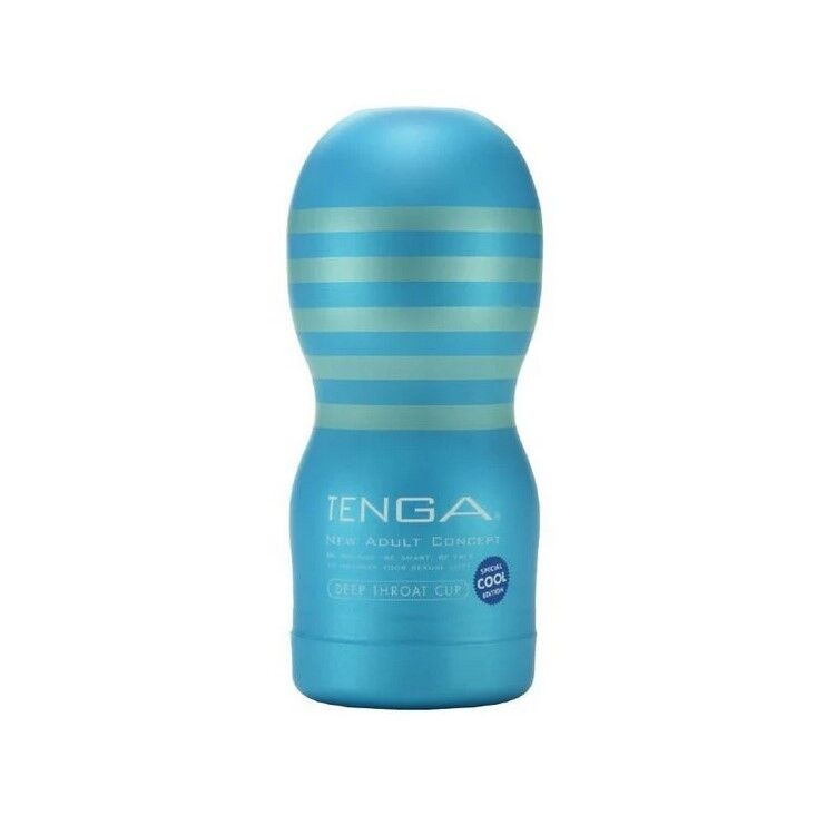 Мастурбатор Tenga Deep Throat Cup Cool Edition с охлаждающей смазкой (глубокая глотка) фото