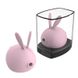 Вакуумный клиторальный стимулятор с вибрацией KisToy Miss KK Pink фото 4