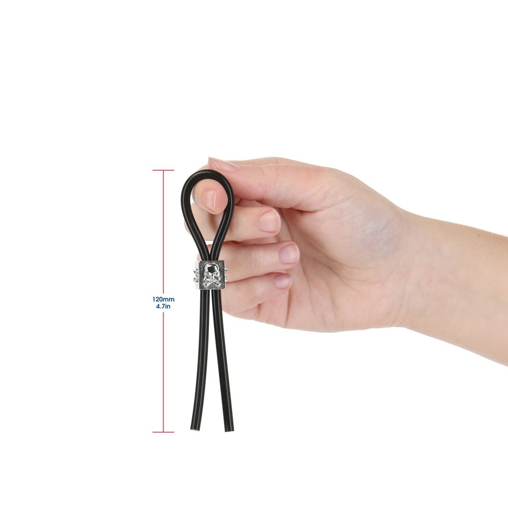 Эрекционное кольцо LUX Active – Tether – Adjustable Silicone Cock Tie фото