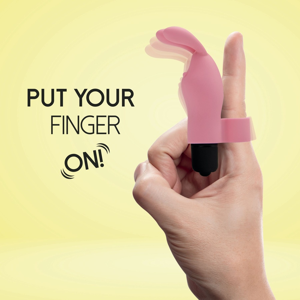 Вібратор на палець FeelzToys Magic Finger Vibrator Pink фото