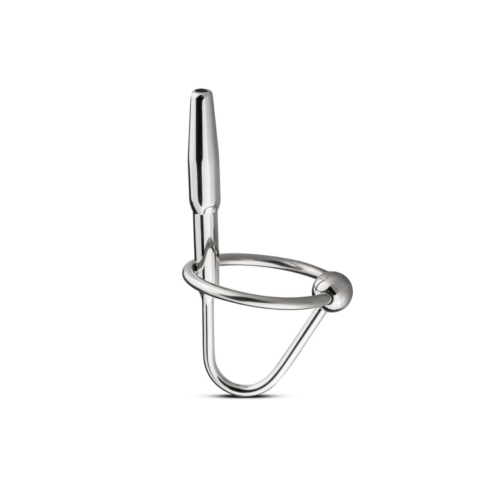 Уретральный стимулятор Sinner Gear Unbendable - Sperm Stopper Hollow Ring, 2 кольца (2,5 см и 3 см) фото