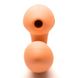 Вакуумный вибратор Kistoy Tina Mini Orange, вагинально-клиторальный фото 3