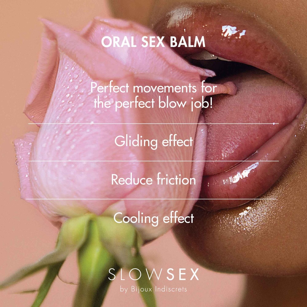 Средство для минета Bijoux Indiscrets SLOW SEX - Oral sex balm фото