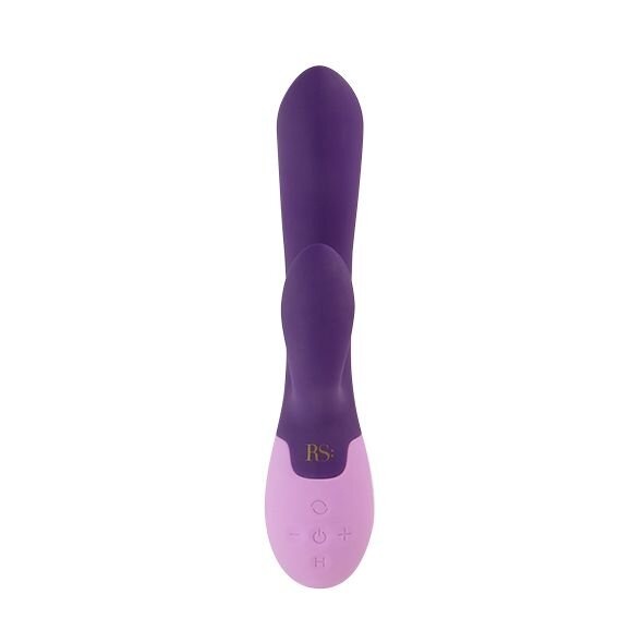 Вібратор-кролик Rianne S: Xena Purple/Lilac, 10 режимів роботи, медичний силікон фото