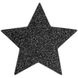 Пестіс — стікіні Bijoux Indiscrets — Flash Star Black, наклейки на соски фото 2