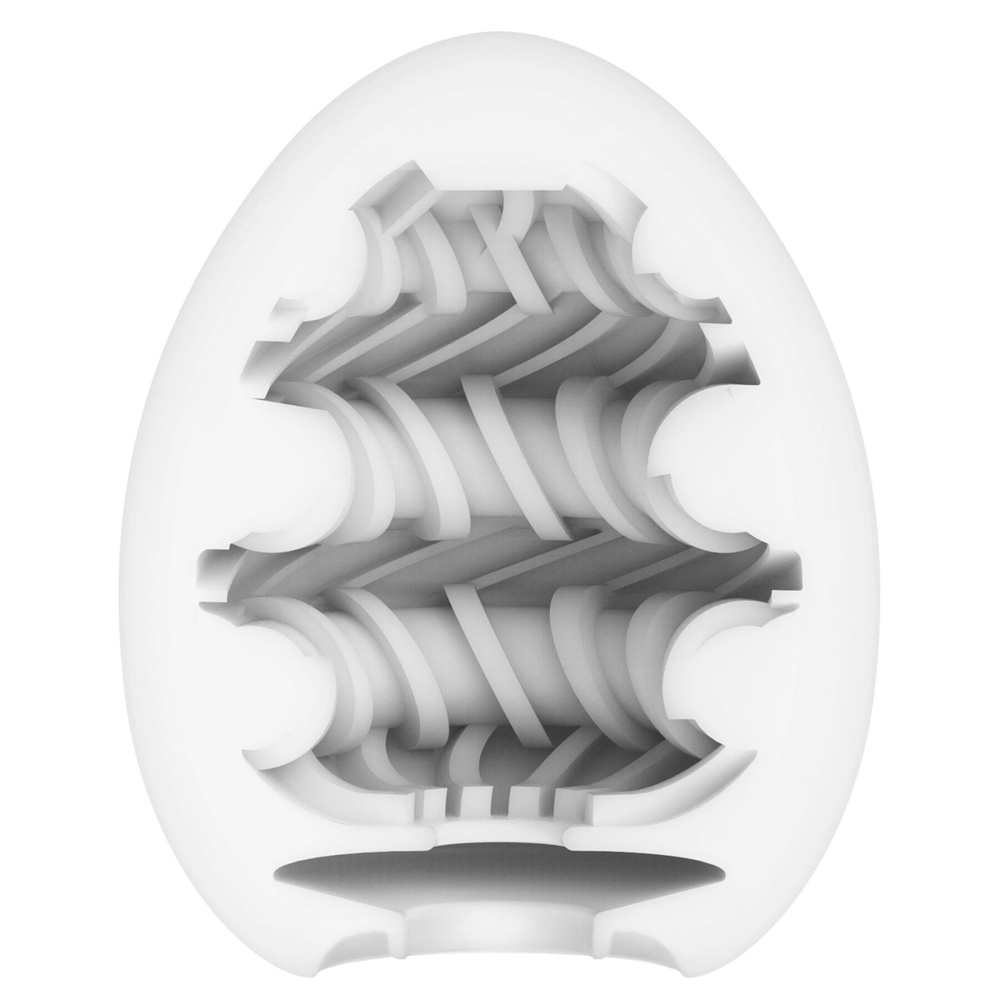 Мастурбатор-яйце Tenga Egg Ring з асиметричним рельєфом фото
