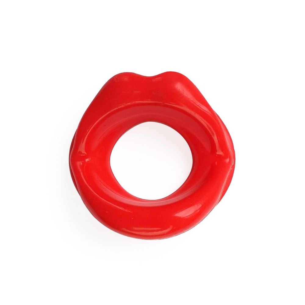 Кляп у формі губ Art of Sex - Gag lip, Червоний фото