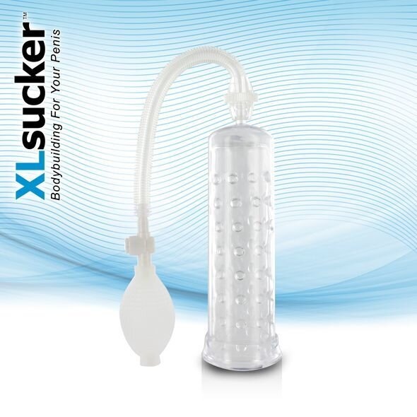 Вакуумная помпа XLsucker Penis Pump Transparant для члена длиной до 18см, диаметр до 4см фото