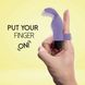 Вібратор на палець FeelzToys Magic Finger Vibrator Purple фото 3