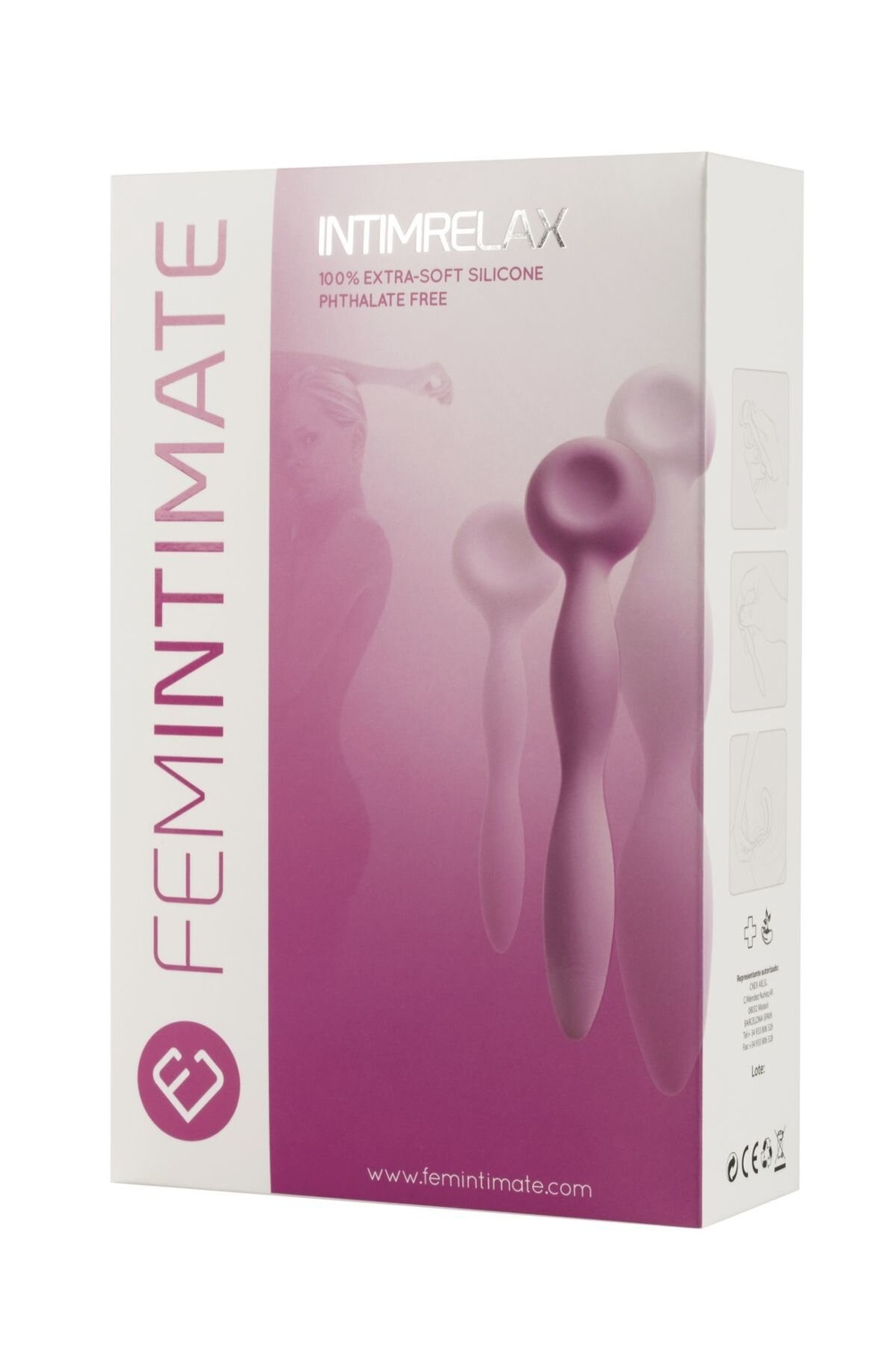 Система відновлення при вагините Femintimate Intimrelax для зняття спазмів при введенні фото