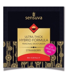 Пробник Sensuva — Ultra-Thick Hybrid Formula Strawberry (6 мл) фото