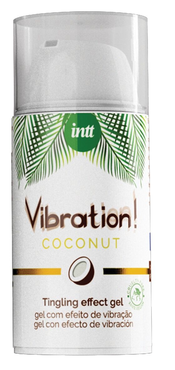 Жидкий вибратор Intt Vibration Coconut Vegan (15 мл) фото