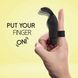 Вібратор на палець FeelzToys Magic Finger Vibrator Black фото 3
