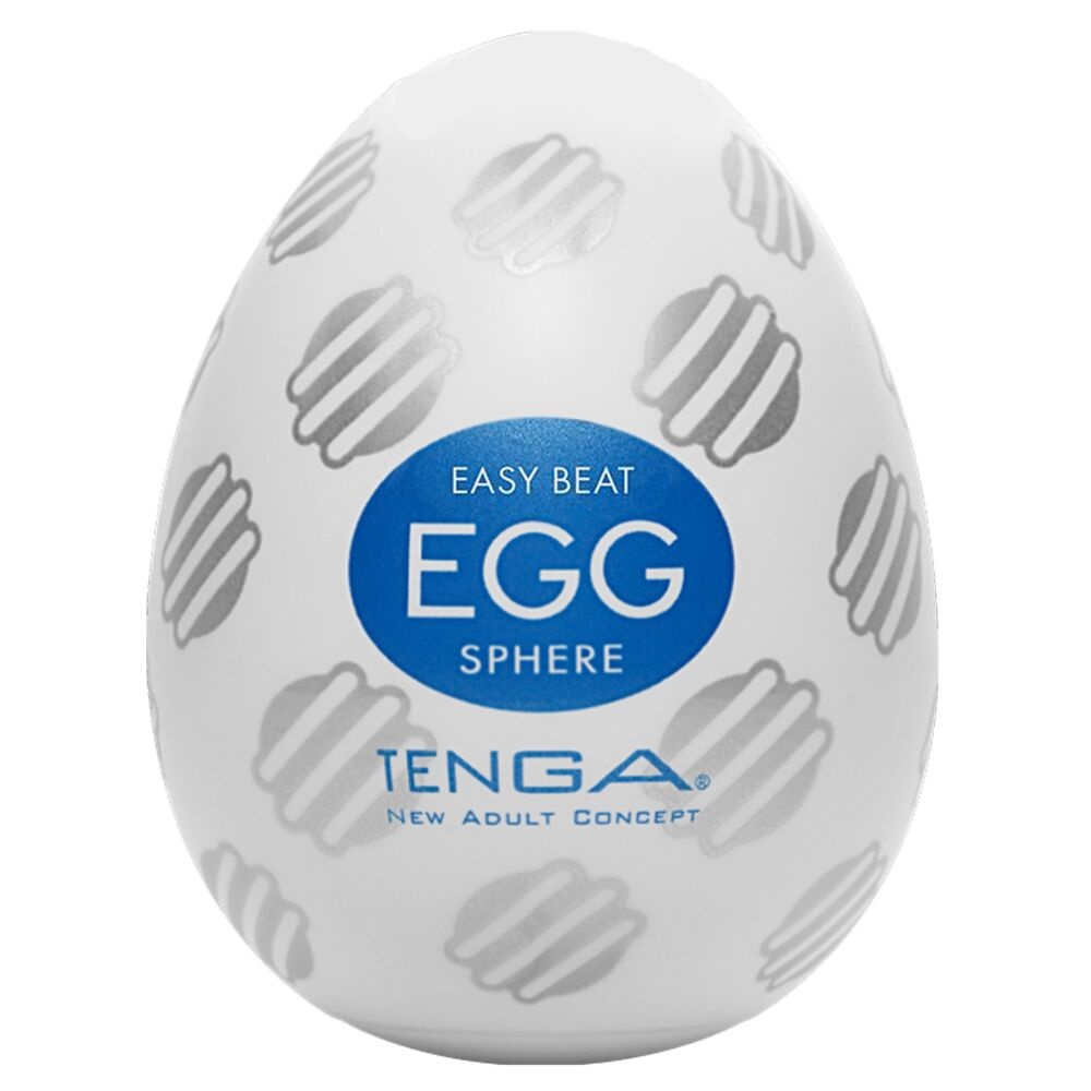 Мастурбатор-яйце Tenga Egg Sphere з багаторівневим рельєфом фото